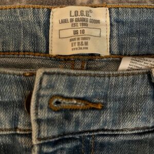 H&M denim skirt